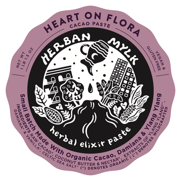 Heart on Flora Cacao Paste - RESTOCK PRE-SALE