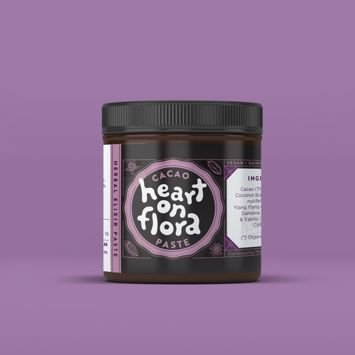Heart on Flora Cacao Paste
